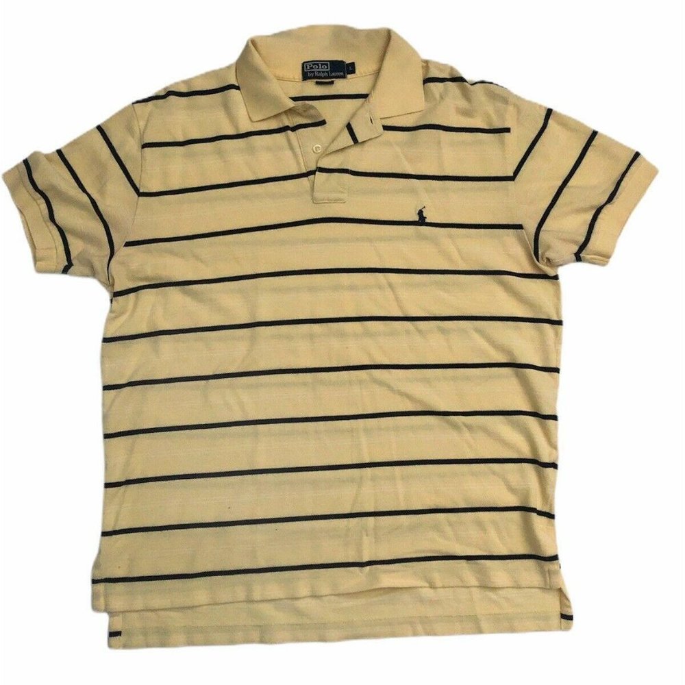 Polo by Ralph Lauren Men's Polo Style Large Yellow